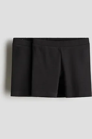 H&M 2 kpl puuvillaisia pyöräilyshortseja