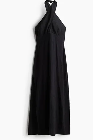 H&M Halterneck-rantamekko