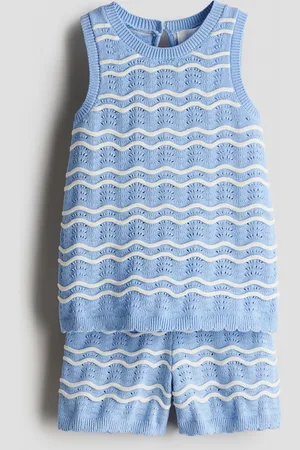 H&M Kaksiosainen pointelle-neulesetti