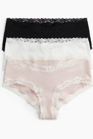 H&M MAMA 3 kpl puuvillaisia hipster-alushousuja