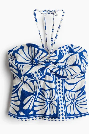 H&M Lyhyt halterneck-toppi