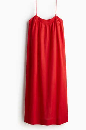 H&M Rypytetty spagettiolkaiminen mekko