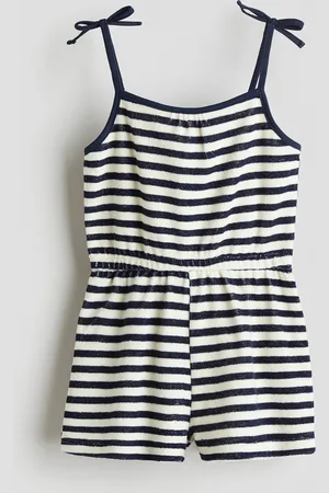 H&M Patterned terry jumpsuit