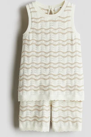 H&M Kaksiosainen pointelle-neulesetti
