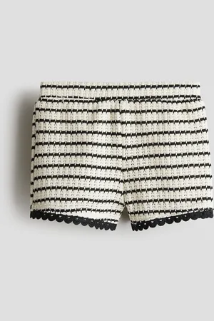 H&M Kuvioneuleshortsit