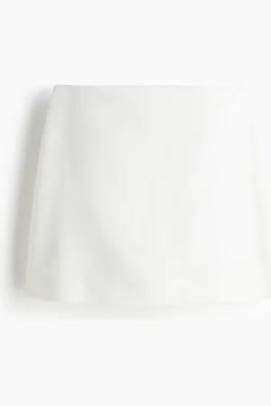 H&M Pellavasekoitteinen minishortsihame