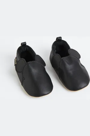 H&M Pehmeät applikoidut tossut - Musta