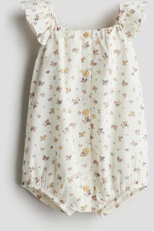 H&M Puuvillainen haalari - Valkoinen