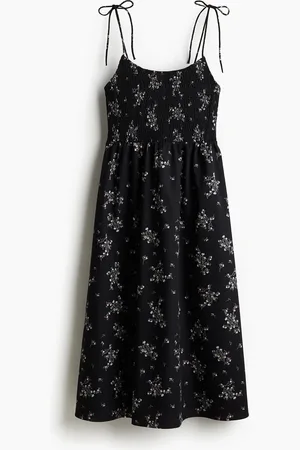 H&M Solmuolkaiminen smokkirypytetty mekko
