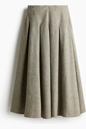 H&M Pitkä pliseerattu hame