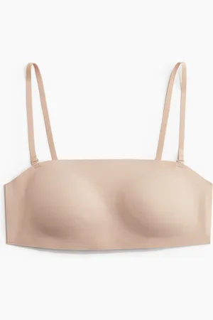 H&M Pehmustetut mikrokuituiset bandeau-rintaliivit