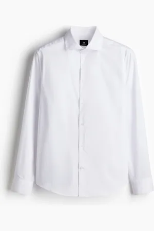 H&M Puuvillainen paita Slim Fit