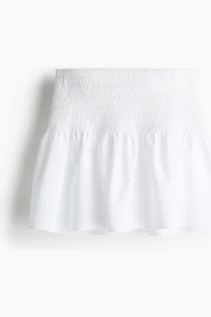 H&M Smokkirypytetty puuvillapopliininen hame