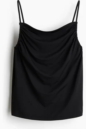 H&M Röyhelöinen spagettiolkaiminen toppi