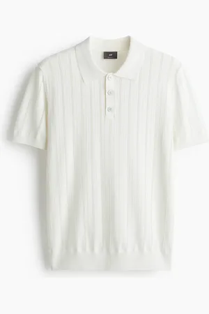 H&M Kuviopintainen pikeepaita Regular Fit