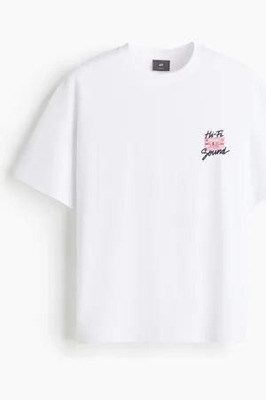 H&M Painokuvallinen T-paita Loose Fit