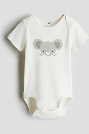 H&M Painokuvioinen kirjekuoripääntie-body