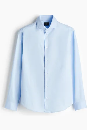 H&M Puuvillainen paita Slim Fit
