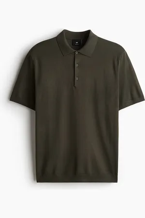 H&M Tiheäneuloksinen pikeepaita Regular Fit