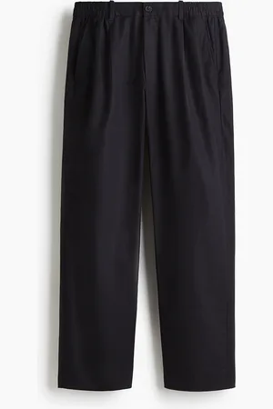 H&M Huolitellut pellavasekoitteiset housut Relaxed Fit