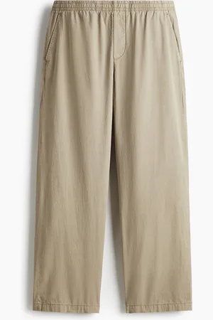 H&M Puuvillaiset housut Relaxed Fit