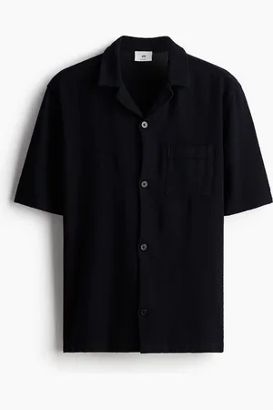H&M Kuviopintainen laakakauluspaita Regular Fit