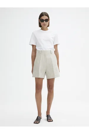 Dagmar Linen suit shorts