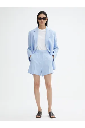 Dagmar Linen suit shorts