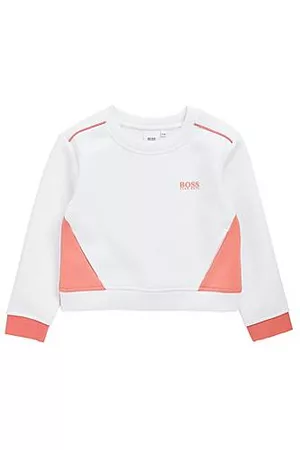HUGO BOSS Kids' loungewear sweatshirt with contrast details