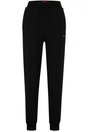 HUGO BOSS Naiset Pyjamat - Relaxed-fit tracksuit bottoms with contrast logo