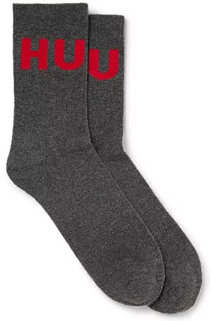 HUGO BOSS Miehet Sukat - Two-pack of socks in a cotton blend