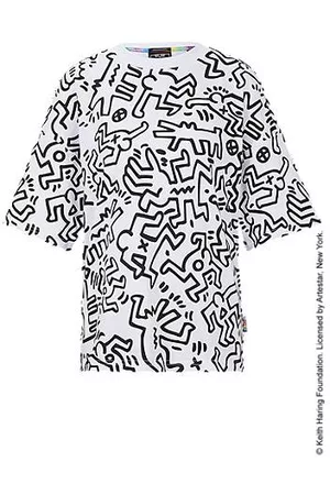HUGO BOSS Miehet T-paidat - X Keith Haring graphic T-shirt in cotton jersey