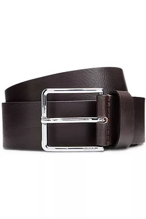 HUGO BOSS Miehet Vyöt - Italian-leather belt with branded pin buckle