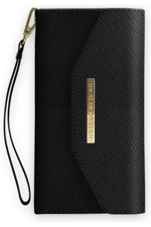 IDEAL OF SWEDEN Mayfair Clutch Saffiano Black