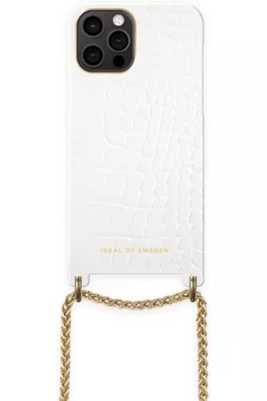 IDEAL OF SWEDEN Lilou Necklace Case White Croco