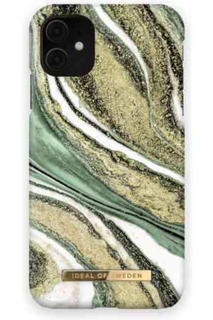 IDEAL OF SWEDEN Naiset Printed Case Cosmic Green Swirl