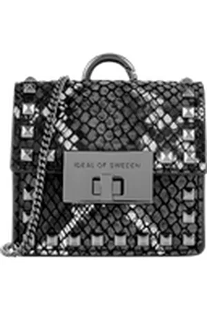 IDEAL OF SWEDEN Zoe Mini AirPods Bag Beatstuds Silvery Snake