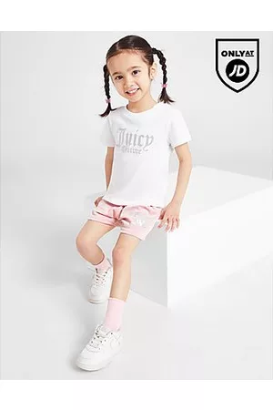 Juicy Couture Miehet T-paidat - Girls' Glitter Velour T-Shirt/Shorts Set Infant - Mens