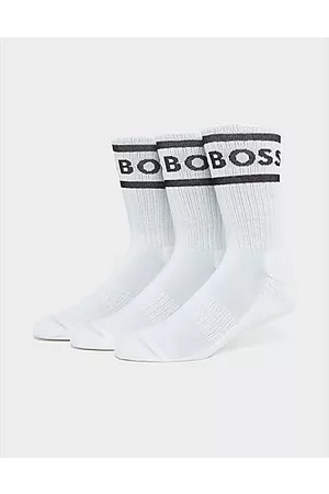 HUGO BOSS Miehet Sukat - 3-Pack Rib Stripe Socks - Mens