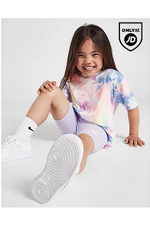 Nike Miehet T-paidat - Girls' Tie Dye T-Shirt/Cycle Shorts Set Children - Mens
