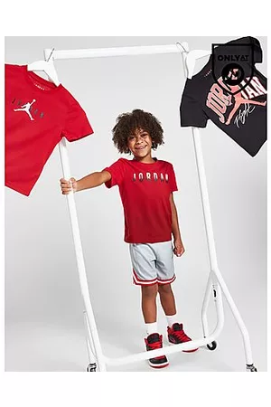 Jordan Miehet T-paidat - Repeat Jumpman Fade T-Shirt/Shorts Set Children - Mens