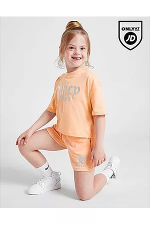 Juicy Couture Miehet T-paidat - Girls' Glitter Velour T-Shirt/Shorts Set Children - Mens