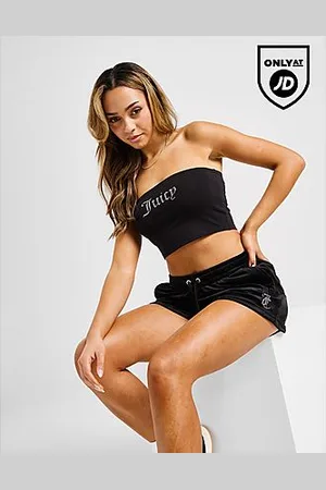 Juicy Couture Diamante Logo Bandeau Top