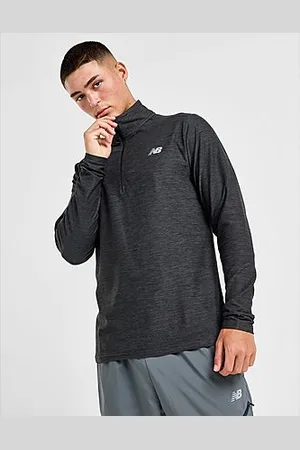 New Balance Space Dye 1/4 Zip Top - Mens