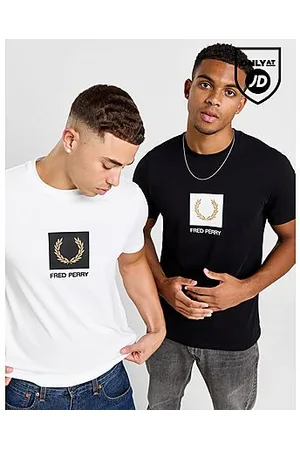 Fred Perry Box Logo T-Shirt - Mens