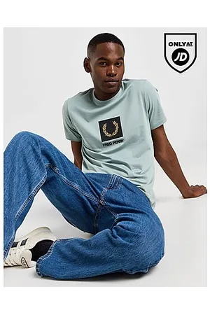 Fred Perry Box Logo T-Shirt - Mens