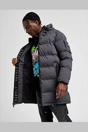 Supply & Demand Pitkä toppatakki Miehet - Mens