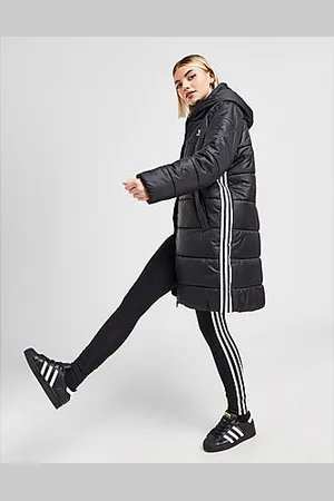 adidas 3-Stripes Long Padded Jacket
