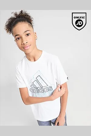 adidas Large Badge Of Sport Logo T-Shirt Junior - Mens