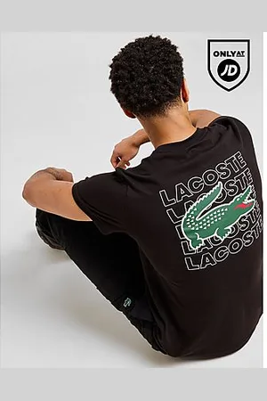 Lacoste Repeat Back Print T-Shirt - Mens